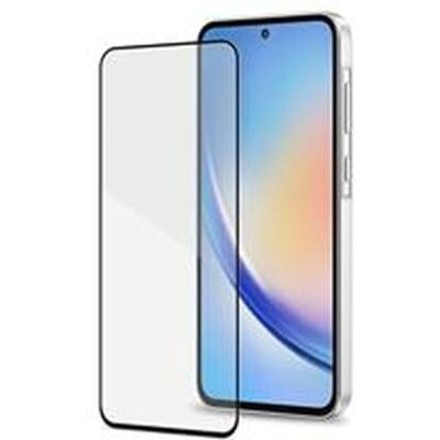 Celly Full GLASS1063BK Galaxy A35 schermbeschermer voor mobiele telefoon Celly Full GLASS1063BK Galaxy A35 schermbeschermer voor mobiele telefoon