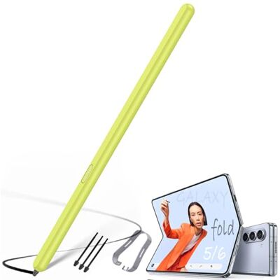 BAILI Galaxy S Pen Fold Edition voor Galaxy Z Fold 6 Slim S-Pen/Galaxy Z Fold 5 SPens, vervangende S Pen voor Z Fold4/Fold3 + 3 punten/punten, drukniveau pen 4096 groen BAILI Galaxy S Pen Fold Edition voor Galaxy Z Fold 6 Slim S-Pen/Galaxy Z Fold 5 SPens, vervangende S Pen voor Z Fold4/Fold3 + 3 punten/punten, drukniveau pen 4096 groen