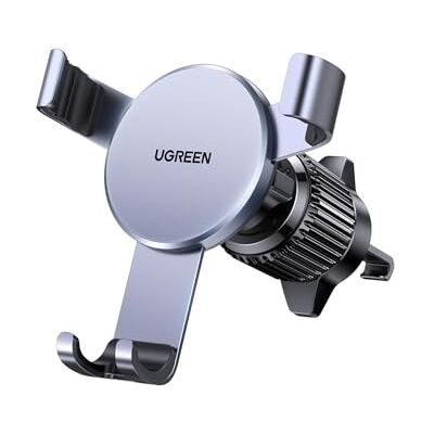 UGREEN Telefoonhouder voor auto, zwaartekrachtmechanisme, ventilatierooster, draagbaar, auto, ventilatie, bevestiging voor smartphone, auto, compatibel met iPhone 15 Plus Pro Max, Galaxy S24 S23 UGREEN Telefoonhouder voor auto, zwaartekrachtmechanisme, ventilatierooster, draagbaar, auto, ventilatie, bevestiging voor smartphone, auto, compatibel met iPhone 15 Plus Pro Max, Galaxy S24 S23