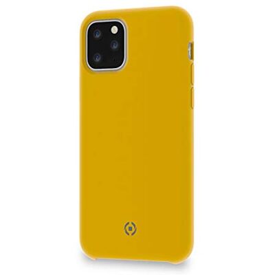 Celly Leaf beschermhoes voor iPhone 11, okerkleuren Celly Leaf beschermhoes voor iPhone 11, okerkleuren
