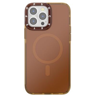 PopSockets Beschermhoes voor iPhone 13 Pro Max met MagSafe, telefoonhoes voor iPhone 13 Pro Max, grip apart verkrijgbaar, compatibel met draadloos opladen, amber PopSockets Beschermhoes voor iPhone 13 Pro Max met MagSafe, telefoonhoes voor iPhone 13 Pro Max, grip apart verkrijgbaar, compatibel met draadloos opladen, amber