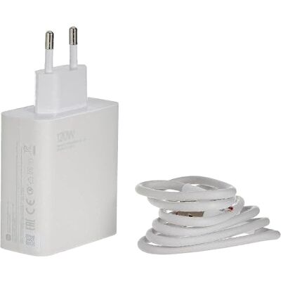 Xiaomi 120 W Opladen Combo Cargador USB-A Wit Xiaomi 120 W Opladen Combo Cargador USB-A Wit