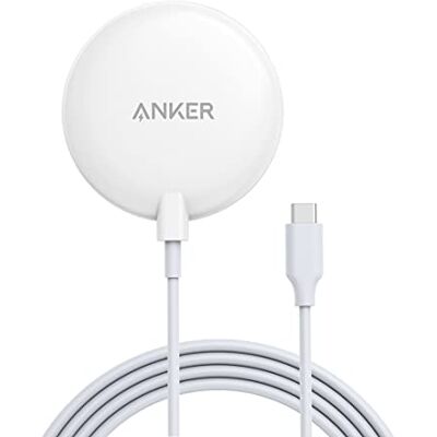 Anker 313 Magnetische draadloze oplaadpad, draadloze oplader met 150 cm USB-C-kabel, alleen geschikt voor iPhone 14/14 Pro / 14 Pro Max / 13/13 Mini / 13 Pro / 13 Pro Max/iPhone 12 (zonder voeding) Anker 313 Magnetische draadloze oplaadpad, draadloze oplader met 150 cm USB-C-kabel, alleen geschikt voor iPhone 14/14 Pro / 14 Pro Max / 13/13 Mini / 13 Pro / 13 Pro Max/iPhone 12 (zonder voeding)