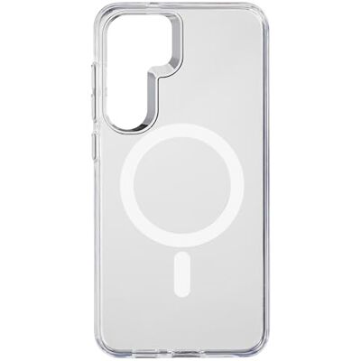 Cellular Line Gloss Mag Compatibel met Galaxy S25 Magnetische hoes Compatibel met MagSafe draadloos opladen Transparant Cellular Line Gloss Mag Compatibel met Galaxy S25 Magnetische hoes Compatibel met MagSafe draadloos opladen Transparant