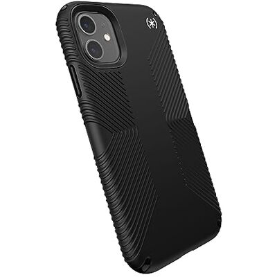 Speck Presidio2 Grip Case, compatibel met iPhone 11 en XR, zwart/wit Speck Presidio2 Grip Case, compatibel met iPhone 11 en XR, zwart/wit