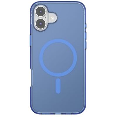 PopSockets Beschermhoes voor iPhone 16 Plus, compatibel met MagSafe, telefoonhoes voor iPhone 16 Plus, compatibel met draadloos opladen, alleen hoes, Vermeer blauw PopSockets Beschermhoes voor iPhone 16 Plus, compatibel met MagSafe, telefoonhoes voor iPhone 16 Plus, compatibel met draadloos opladen, alleen hoes, Vermeer blauw
