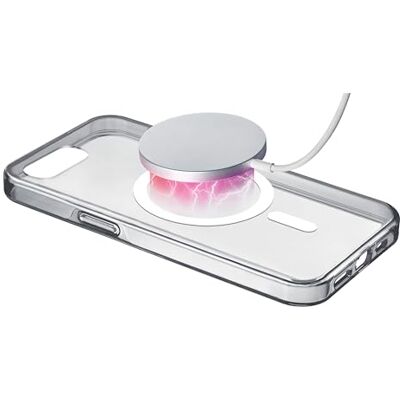 Cellular Line CLEAR MAG Transparante harde hoes compatibel met iPhone 16E, extra sterk, rubberen frame, anti-vergeling, MilitaryTest gecertificeerde bescherming, MagSafe compatibel Cellular Line CLEAR MAG Transparante harde hoes compatibel met iPhone 16E, extra sterk, rubberen frame, anti-vergeling, MilitaryTest gecertificeerde bescherming, MagSafe compatibel