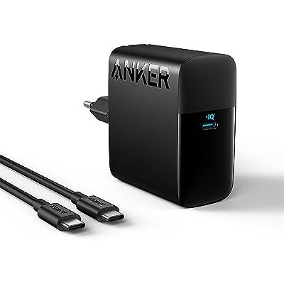 Anker USB-C-oplader, 100 W, compacte snellader PIQ 3.0 voor MacBook Pro, MacBook Air, iPad Pro, iPhone 17/16, Samsung Galaxy en alle USB-C-apparaten (1,5 m kabel meegeleverd) Anker USB-C-oplader, 100 W, compacte snellader PIQ 3.0 voor MacBook Pro, MacBook Air, iPad Pro, iPhone 17/16, Samsung Galaxy en alle USB-C-apparaten (1,5 m kabel meegeleverd)