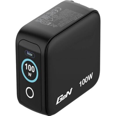 Verbatim Mini GaN Charger 100 W met display Verbatim Mini GaN Charger 100 W met display