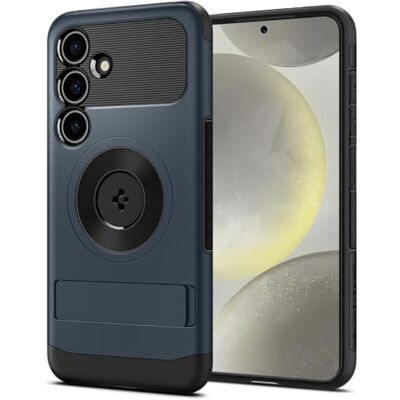 Spigen Slanke hoes ontworpen voor Galaxy S24 (2024) Metallic leisteen Spigen Slanke hoes ontworpen voor Galaxy S24 (2024) Metallic leisteen