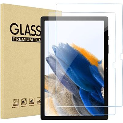 ProCase 2 x 9H gehard glas displaybeschermfolie voor Samsung Tab A8 10,5 Nauwkeurige randaanpassing, geen lelijke openingen ProCase 2 x 9H gehard glas displaybeschermfolie voor Samsung Tab A8 10,5 Nauwkeurige randaanpassing, geen lelijke openingen