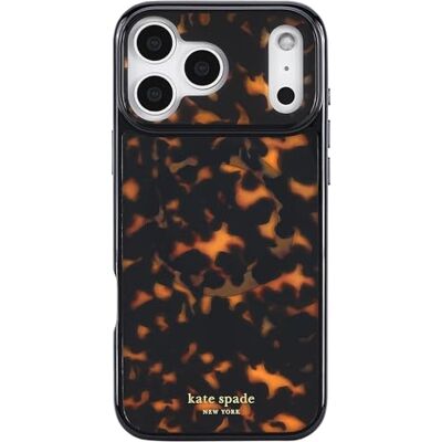Kate Spade New York iPhone 17 Pro Max hoes, compatibel met MagSafe, design telefoonhoes, schildpad Kate Spade New York iPhone 17 Pro Max hoes, compatibel met MagSafe, design telefoonhoes, schildpad