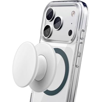 ENCASED Opvouwbare magnetische telefoongreep (compatibel met MagSafe), comfortabele siliconen houder voor iPhone (vanillecrème) ENCASED Opvouwbare magnetische telefoongreep (compatibel met MagSafe), comfortabele siliconen houder voor iPhone (vanillecrème)
