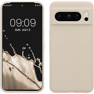 kwmobile Hoes compatibel met Google Pixel 8 Pro hoes Zachte TPU siliconen telefoonhoes crème kwmobile Hoes compatibel met Google Pixel 8 Pro hoes Zachte TPU siliconen telefoonhoes crème