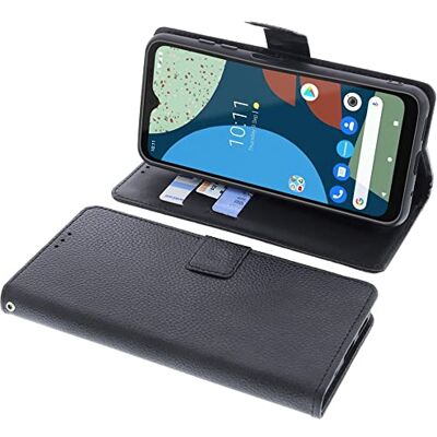foto-kontor Hoesje compatibel met Fairphone 4 Case Book Style Black Protection Book Case foto-kontor Hoesje compatibel met Fairphone 4 Case Book Style Black Protection Book Case