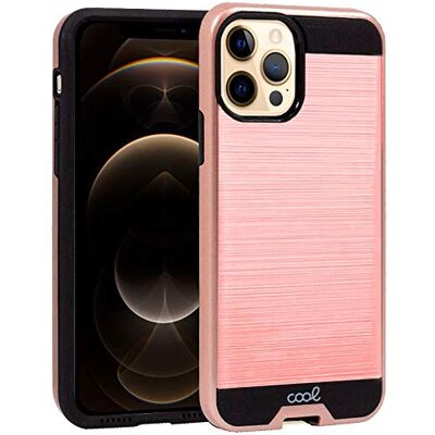 Cool beschermhoes voor iPhone 12 Pro Max, aluminium, roze Cool beschermhoes voor iPhone 12 Pro Max, aluminium, roze