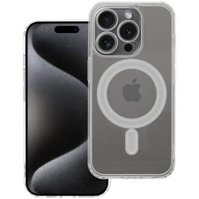 Tumundosmartphone Magnetische transparante hoes voor iPhone 15 Pro (6,1 inch) Tumundosmartphone Magnetische transparante hoes voor iPhone 15 Pro (6,1 inch)