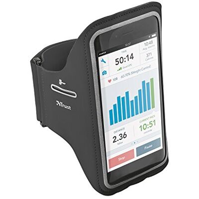 Trust Urban Bracus sportarmband voor Apple iPhone 6 / 6S zwart Trust Urban Bracus sportarmband voor Apple iPhone 6 / 6S zwart