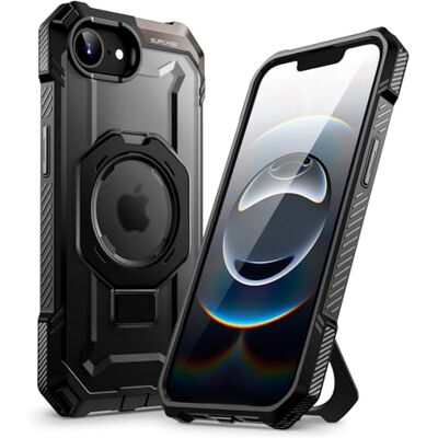 SUPCASE Beschermhoes voor iPhone 16e met ringstandaard (Unicorn Beetle Grip Compatibel met MagSafe dunne en robuuste beschermhoes (Unicorn Beetle Grip) voor iPhone 17e/16e 6,1 inch 2026/2025 SUPCASE Beschermhoes voor iPhone 16e met ringstandaard (Unicorn Beetle Grip Compatibel met MagSafe dunne en robuuste beschermhoes (Unicorn Beetle Grip) voor iPhone 17e/16e 6,1 inch 2026/2025
