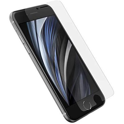 Otterbox Alpha Glass displaybeschermfolie voor iPhone 6S/7/8/SE 2e generatie 2020/3e generatie 2022, gehard glas, 2 x krasbestendige bescherming, antimicrobiële bescherming, levering zonder verpakking Otterbox Alpha Glass displaybeschermfolie voor iPhone 6S/7/8/SE 2e generatie 2020/3e generatie 2022, gehard glas, 2 x krasbestendige bescherming, antimicrobiële bescherming, levering zonder verpakking