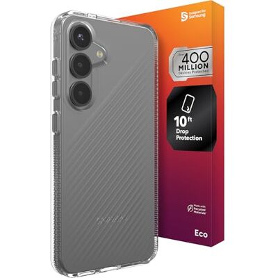ZAGG Luxe Grapheen versterkte hoes voor Samsung Galaxy S25 (6,2 inch) Compatibel met draadloze oplader Slank en licht ontwerp Anti-vergeling Schokbestendige achterkant van de telefoon ZAGG Luxe Grapheen versterkte hoes voor Samsung Galaxy S25 (6,2 inch) Compatibel met draadloze oplader Slank en licht ontwerp Anti-vergeling Schokbestendige achterkant van de telefoon