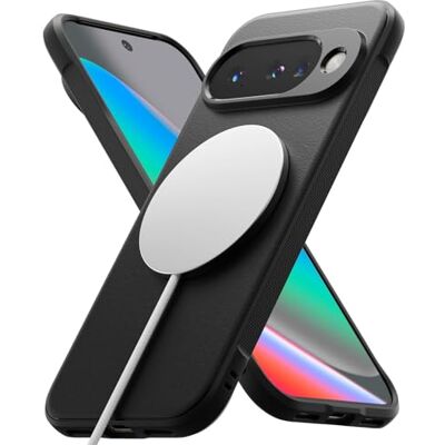 Ringke Beschermhoes voor Google Pixel 10 Case, Onyx, magnetisch, zwart Schokbestendig, magnetisch, ultradun, flexibele achterkant, zachte bumper, schokbestendig, absorberend, antislip Ringke Beschermhoes voor Google Pixel 10 Case, Onyx, magnetisch, zwart Schokbestendig, magnetisch, ultradun, flexibele achterkant, zachte bumper, schokbestendig, absorberend, antislip