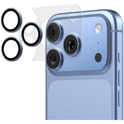 RhinoShield Fotolensbescherming voor iPhone 18 Pro Lensbeschermers en fotoblok inbegrepen, volledige afdekking, krasbestendig, uitlijningsgereedschap inbegrepen RhinoShield Fotolensbescherming voor iPhone 18 Pro Lensbeschermers en fotoblok inbegrepen, volledige afdekking, krasbestendig, uitlijningsgereedschap inbegrepen