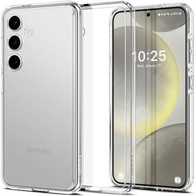 Spigen Ultra Hybrid beschermhoes compatibel met Samsung Galaxy S24 5G transparant Spigen Ultra Hybrid beschermhoes compatibel met Samsung Galaxy S24 5G transparant