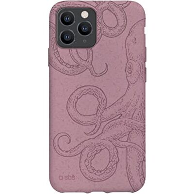 SBS Beschermhoes voor iPhone 11 Pro Max, zacht, milieuvriendelijk, 100% biologisch, composteerbaar, van kunststof, polpo-textuur SBS Beschermhoes voor iPhone 11 Pro Max, zacht, milieuvriendelijk, 100% biologisch, composteerbaar, van kunststof, polpo-textuur