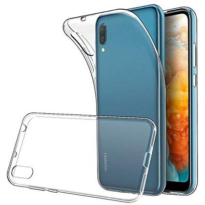 REY Beschermhoes voor Huawei Y6 Pro 2019 / 8A, TPU, transparant, siliconen, ultradun, 0,33 mm REY Beschermhoes voor Huawei Y6 Pro 2019 / 8A, TPU, transparant, siliconen, ultradun, 0,33 mm