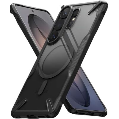 Ringke Beschermhoes voor Samsung Galaxy S26 Ultra Case Fusion-X magnetisch Magnetische bescherming, ultradun, solide stijve achterkant, zachte bumper, schokbestendig, krasbestendig, anti-vergeling Ringke Beschermhoes voor Samsung Galaxy S26 Ultra Case Fusion-X magnetisch Magnetische bescherming, ultradun, solide stijve achterkant, zachte bumper, schokbestendig, krasbestendig, anti-vergeling