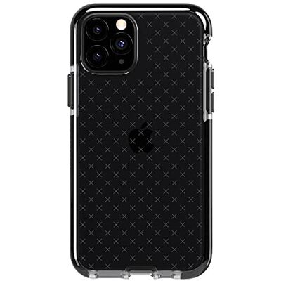 tech21 Evo Check dunne harde beschermhoes voor Apple iPhone 11 Pro rookgrijs/zwart tech21 Evo Check dunne harde beschermhoes voor Apple iPhone 11 Pro rookgrijs/zwart