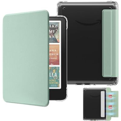 MoKo Afneembare magnetische hoes voor gloednieuwe 17,8 cm e-reader 12e generatie 2024 en kleur 2024/2025, ultraheldere achterkant, krasbestendig licht en shell hoes met automatische wake/slap, niet Detachable,Ultra Clear Back, Scratch-Proof, Light Shell MoKo Afneembare magnetische hoes voor gloednieuwe 17,8 cm e-reader 12e generatie 2024 en kleur 2024/2025, ultraheldere achterkant, krasbestendig licht en shell hoes met automatische wake/slap, niet Detachable,Ultra Clear Back, Scratch-Proof, Light Shell