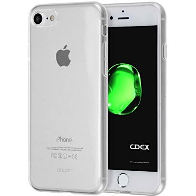 doupi UltraSlim AllClear Case iPhone SE (2020) / iPhone 8/7 (4,7 inch) Ultra Slim en Ultralicht Bumper Cover Beschermhoes, Transparant doupi UltraSlim AllClear Case iPhone SE (2020) / iPhone 8/7 (4,7 inch) Ultra Slim en Ultralicht Bumper Cover Beschermhoes, Transparant