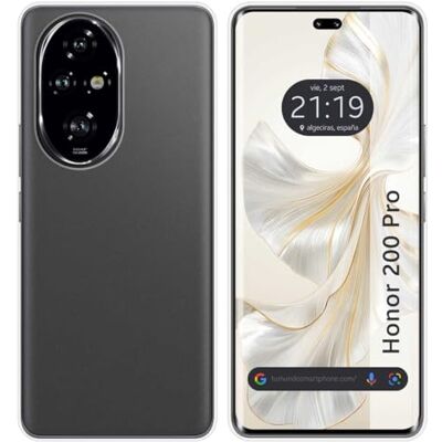 Tumundosmartphone Transparante TPU siliconen hoes voor Huawei Honor 200 Pro 5G Tumundosmartphone Transparante TPU siliconen hoes voor Huawei Honor 200 Pro 5G