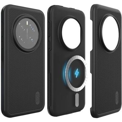 TUDIA MergeGrip Telefoonhoesje voor Honor Magic 7 Pro 5G (2025), compatibel met Magsafe, dubbellaagse militaire kwaliteit, schokbestendig, dun en duurzaam (mat zwart) TUDIA MergeGrip Telefoonhoesje voor Honor Magic 7 Pro 5G (2025), compatibel met Magsafe, dubbellaagse militaire kwaliteit, schokbestendig, dun en duurzaam (mat zwart)