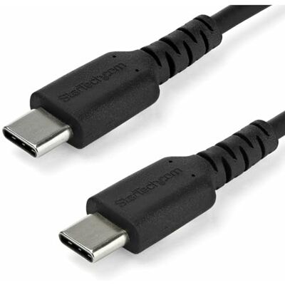 StarTech .com USB-C naar USB-C kabel 1 m zwart StarTech .com USB-C naar USB-C kabel 1 m zwart