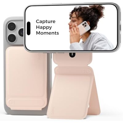 MOFT Onzichtbaar universeel statief voor iPhone 17/16/15/14/13/12-serie met 3 modi voor auto-vlogging, navigatie, macrofotografie, videogesprekken, roze vissen MOFT Onzichtbaar universeel statief voor iPhone 17/16/15/14/13/12-serie met 3 modi voor auto-vlogging, navigatie, macrofotografie, videogesprekken, roze vissen