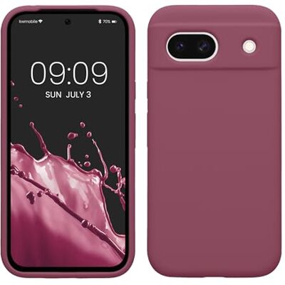 kwmobile Hoes compatibel met Google Pixel 8a beschermhoes Zachte TPU siliconen telefoonhoes orchidee paars kwmobile Hoes compatibel met Google Pixel 8a beschermhoes Zachte TPU siliconen telefoonhoes orchidee paars