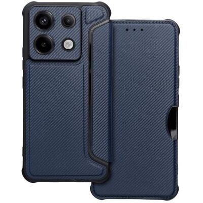 Tumundosmartphone Schokbestendig magnetisch portemonneehoesje voor Xiaomi Redmi Note 13 Pro 5G, kleur blauw Tumundosmartphone Schokbestendig magnetisch portemonneehoesje voor Xiaomi Redmi Note 13 Pro 5G, kleur blauw