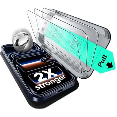 ESR iPhone 2025 pro max displaybeschermfolie eenvoudig aan te brengen high-definition film ESR iPhone 2025 pro max displaybeschermfolie eenvoudig aan te brengen high-definition film