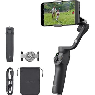 DJI OSMO Mobile 6 Smartphone Stabilizer, 3 assen telefoon stabilisator, geïntegreerde verlengstang, draagbaar en opvouwbaar, vlogging stabilisator, Youtube TikTok video's DJI OSMO Mobile 6 Smartphone Stabilizer, 3 assen telefoon stabilisator, geïntegreerde verlengstang, draagbaar en opvouwbaar, vlogging stabilisator, Youtube TikTok video's