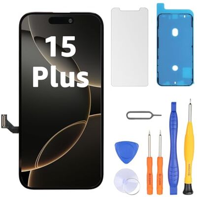LL TRADER Display voor iPhone 15 Plus 6,7 inch vervanging en reparatieset LL TRADER Display voor iPhone 15 Plus 6,7 inch vervanging en reparatieset