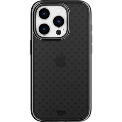 tech21 Evo Check iPhone 15 Pro hoes, stootvast, smokey/zwart tech21 Evo Check iPhone 15 Pro hoes, stootvast, smokey/zwart