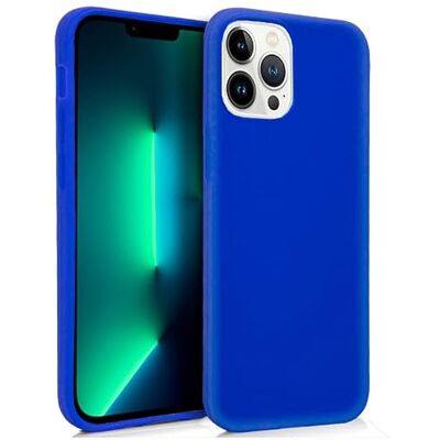 Cool siliconen beschermhoes voor iPhone 13 Pro, blauw Cool siliconen beschermhoes voor iPhone 13 Pro, blauw