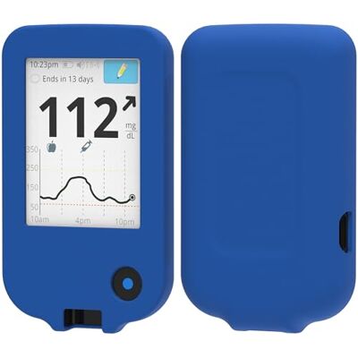 foto-kontor Hoesje compatibel met Abbott Freestyle Libre 3 siliconen beschermhoes blauw foto-kontor Hoesje compatibel met Abbott Freestyle Libre 3 siliconen beschermhoes blauw