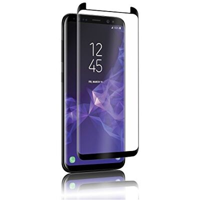 QDOS OptiGuard Glass Curve displaybeschermfolie voor Samsung Galaxy S9, zwart QDOS OptiGuard Glass Curve displaybeschermfolie voor Samsung Galaxy S9, zwart