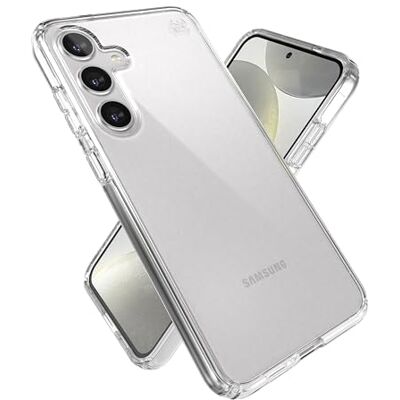 Speck Samsung Galaxy S24+ transparante hoes, valbescherming, krasbestendig, vergeelt niet, transparant/transparant Speck Samsung Galaxy S24+ transparante hoes, valbescherming, krasbestendig, vergeelt niet, transparant/transparant