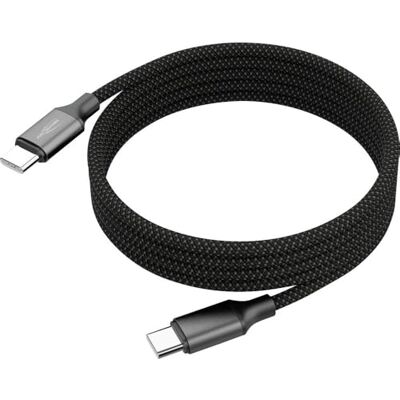 Ansmann USB C-kabel, USB C snellaadkabel, magnetische micro-USB-kabel, 60 W oplaadkabel voor iPhone 16 Pro/15 Pro/Samsung/Android/Huawei, oplader 120 cm Ansmann USB C-kabel, USB C snellaadkabel, magnetische micro-USB-kabel, 60 W oplaadkabel voor iPhone 16 Pro/15 Pro/Samsung/Android/Huawei, oplader 120 cm