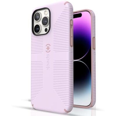 Speck MagSafe Hoesje voor iPhone 15 Pro Max, bescherming tegen vallen en camera, veilige grip, voelt zacht aan, compatibel met draadloos opladen, compatibel met alle iPhone 15 Pro Max Speck MagSafe Hoesje voor iPhone 15 Pro Max, bescherming tegen vallen en camera, veilige grip, voelt zacht aan, compatibel met draadloos opladen, compatibel met alle iPhone 15 Pro Max